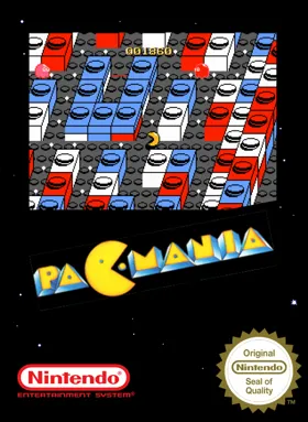 Pac-Mania (USA) (Unl) box cover front